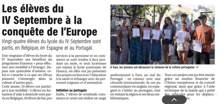 La république des pyrénées – Erasmus