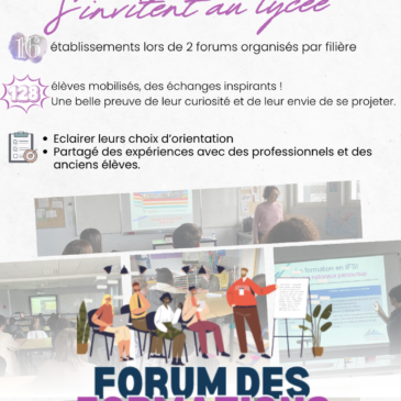 Forum des formations – Janvier/Février 2026
